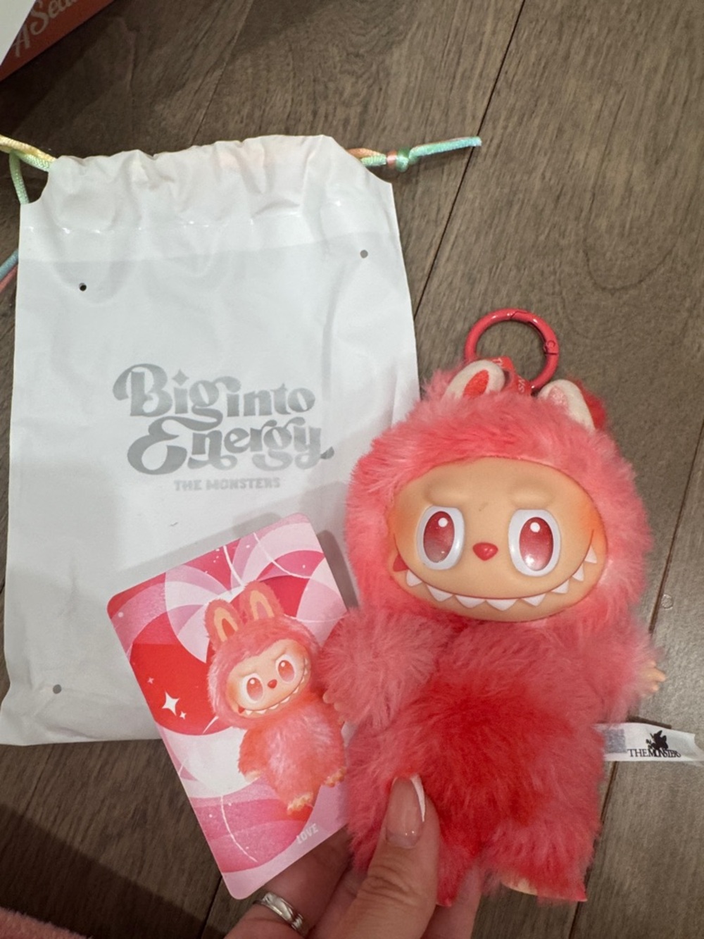 Big Into Energy Pink Labubu Monster
